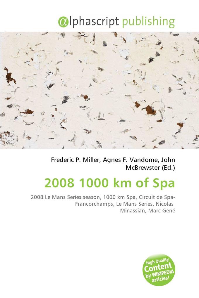 2008 1000 km of Spa