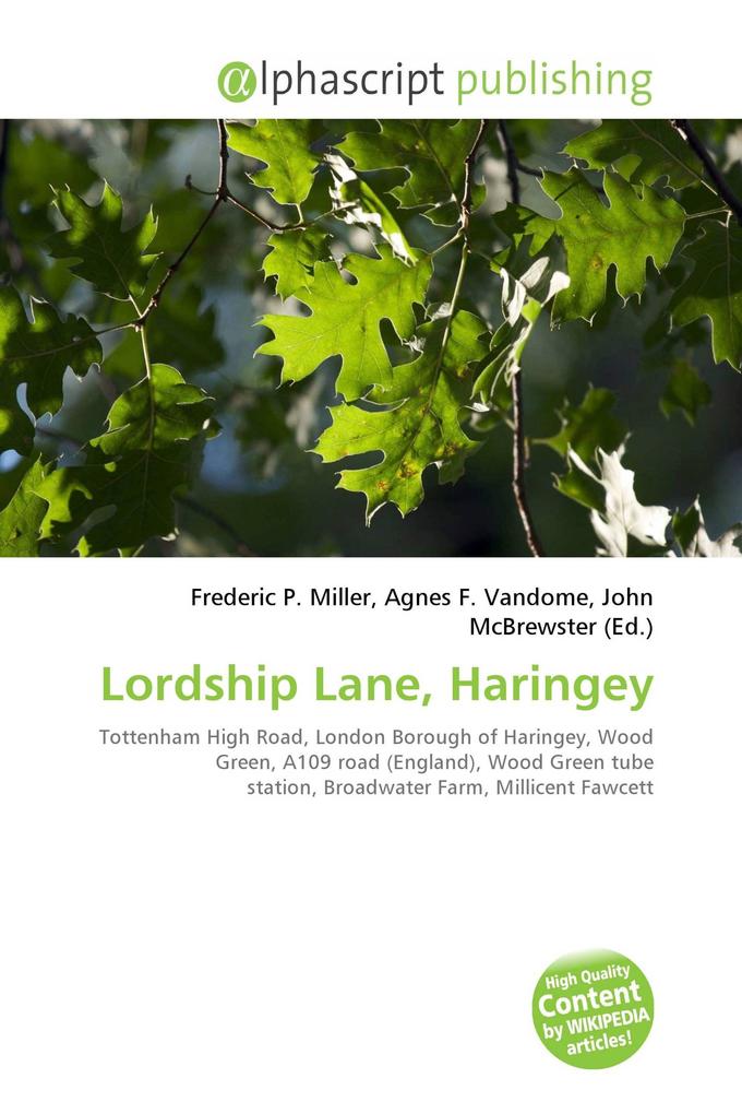 Lordship Lane Haringey