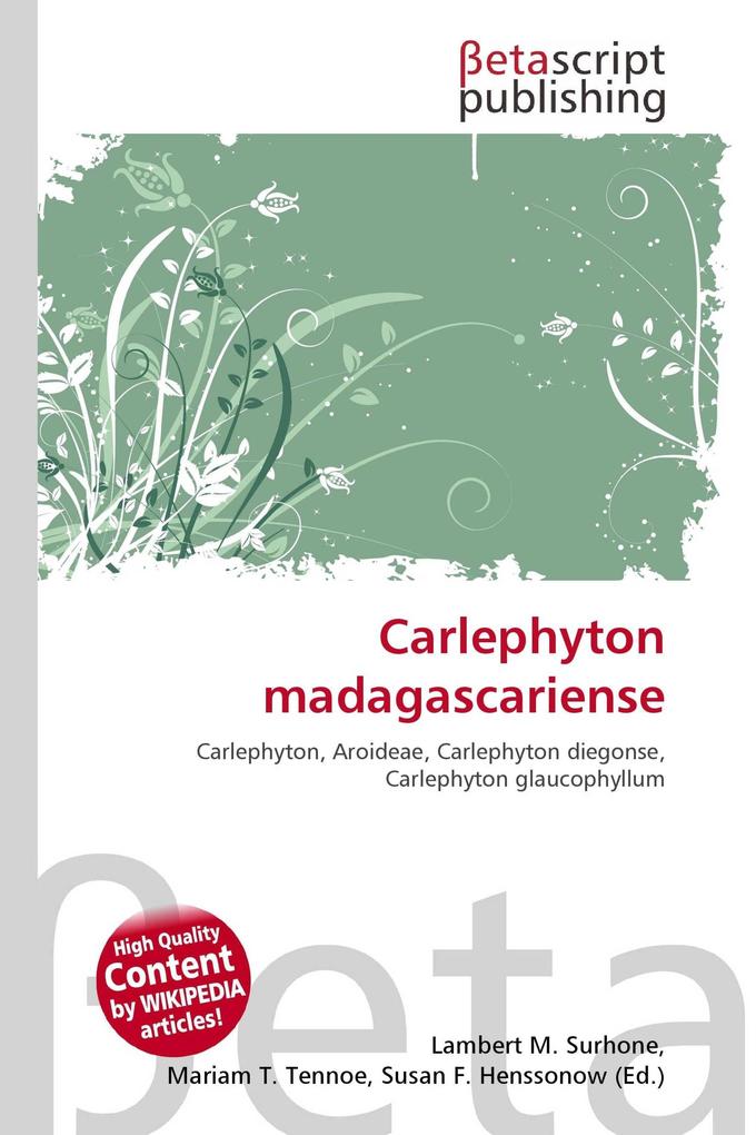Carlephyton madagascariense