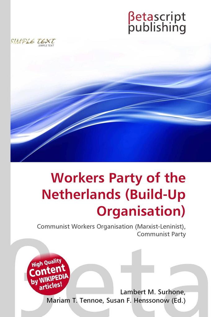 Workers Party of the Netherlands (Build-Up Organisation)