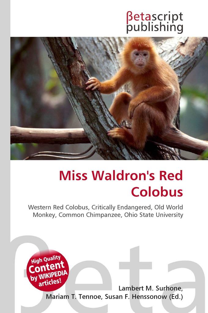 Miss Waldron's Red Colobus