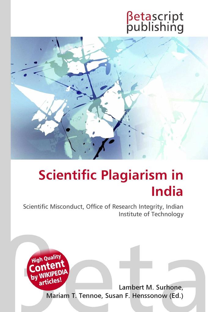 Scientific Plagiarism in India