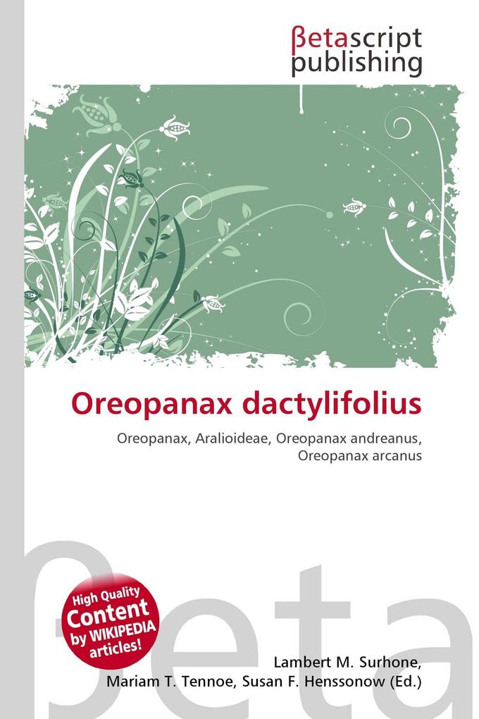 Oreopanax dactylifolius