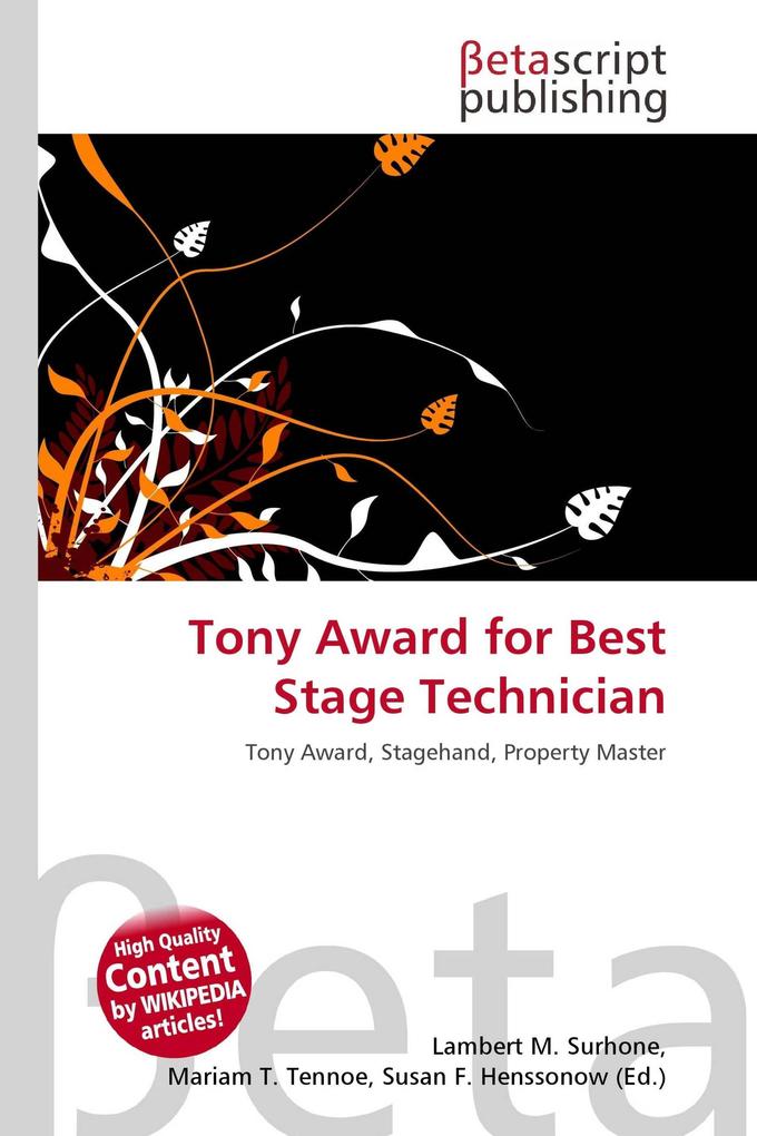 Tony Award for Best Stage Technician