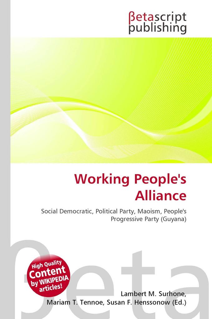 Working People's Alliance