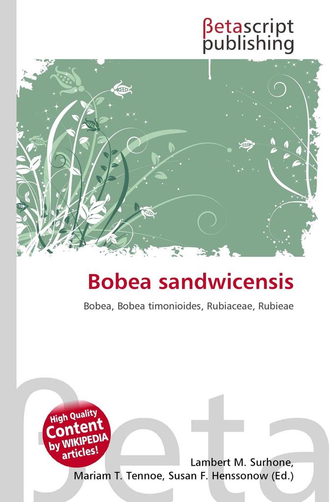 Bobea sandwicensis