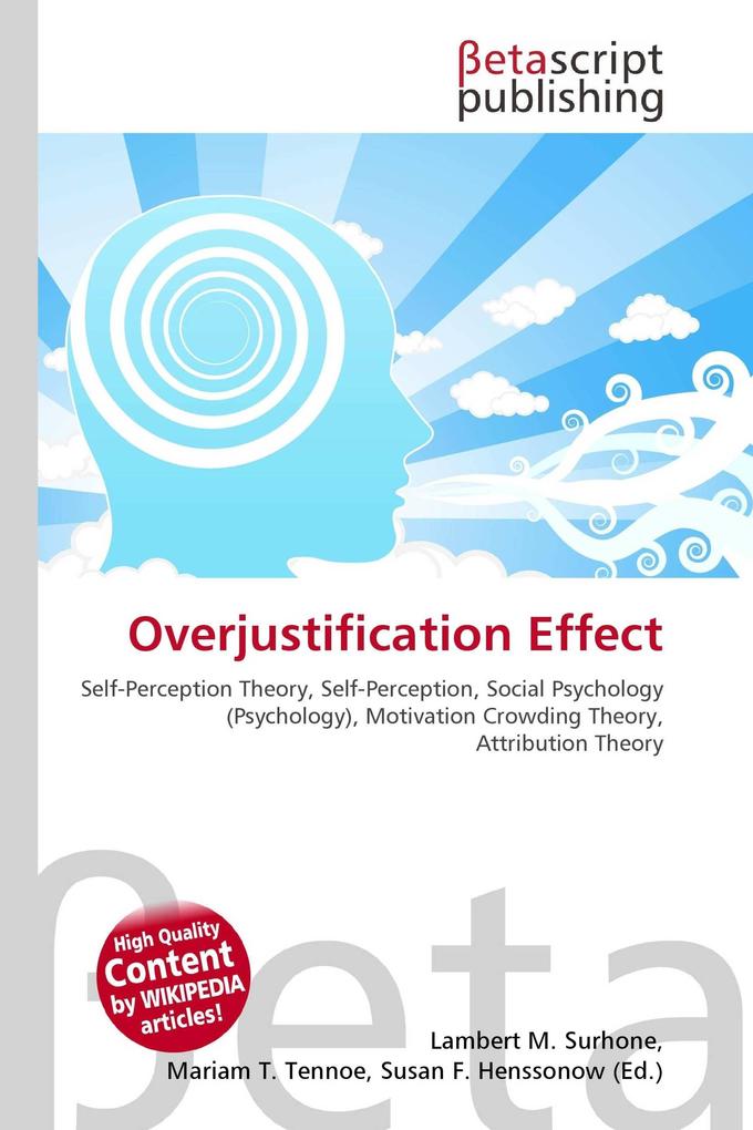 Overjustification Effect