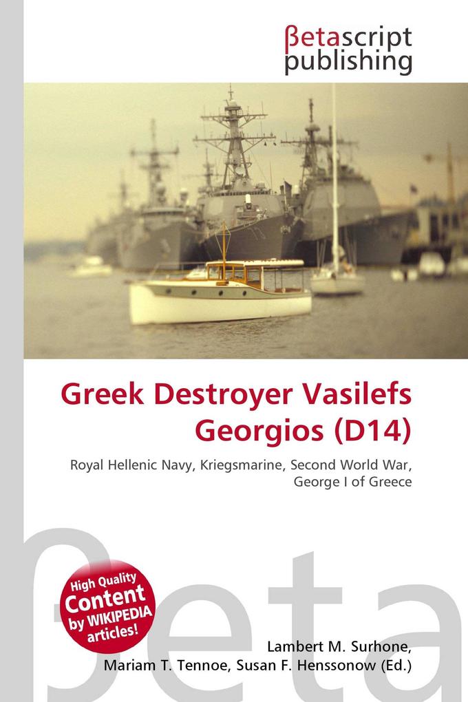 Greek Destroyer Vasilefs Georgios (D14)