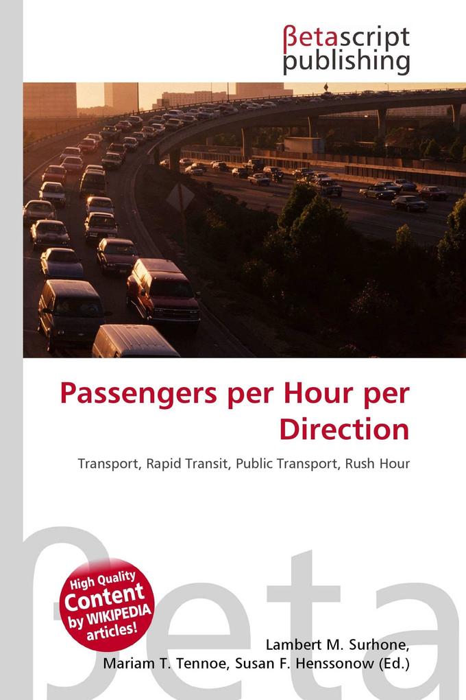 Passengers per Hour per Direction