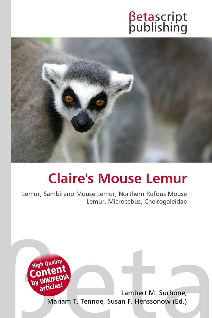 Claire's Mouse Lemur