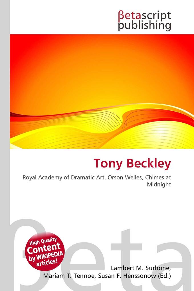 Tony Beckley