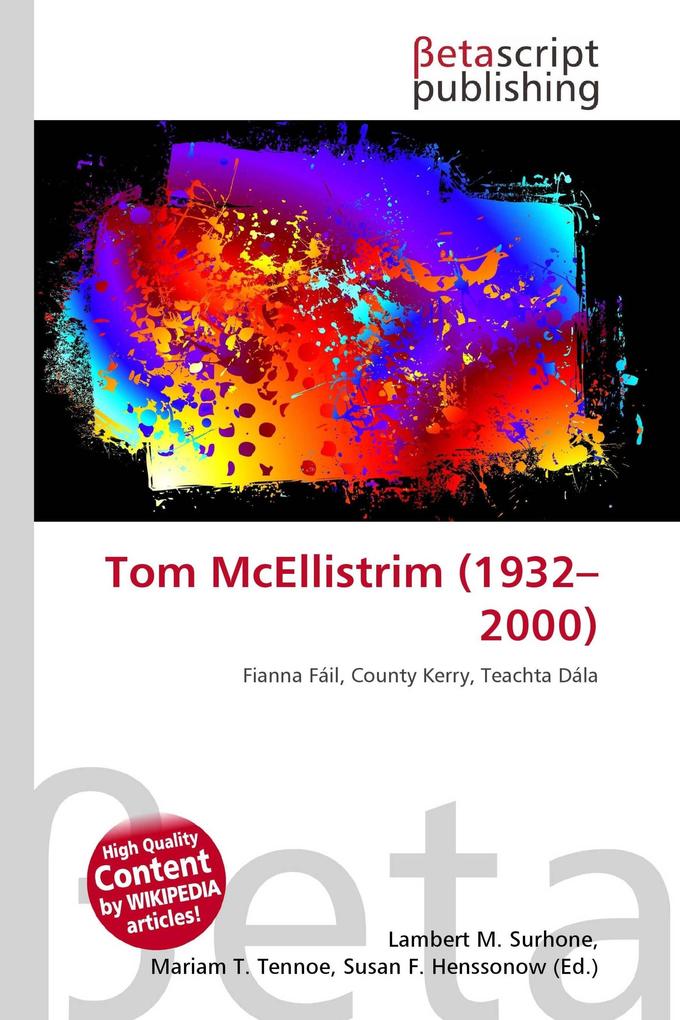 Tom McEllistrim (1932-2000)