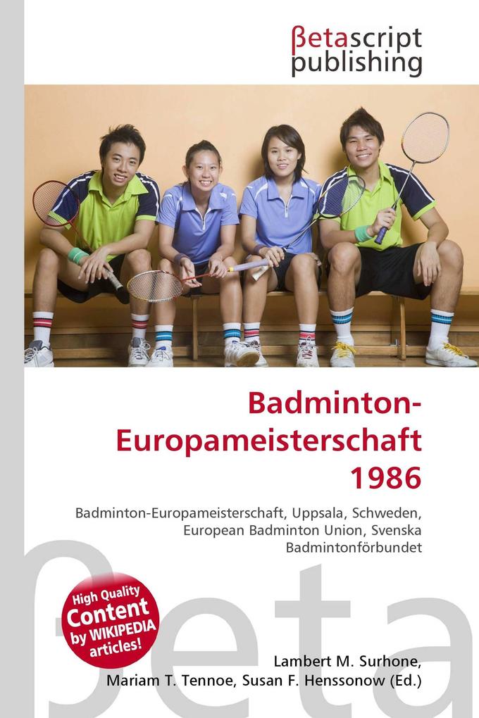 Badminton-Europameisterschaft 1986