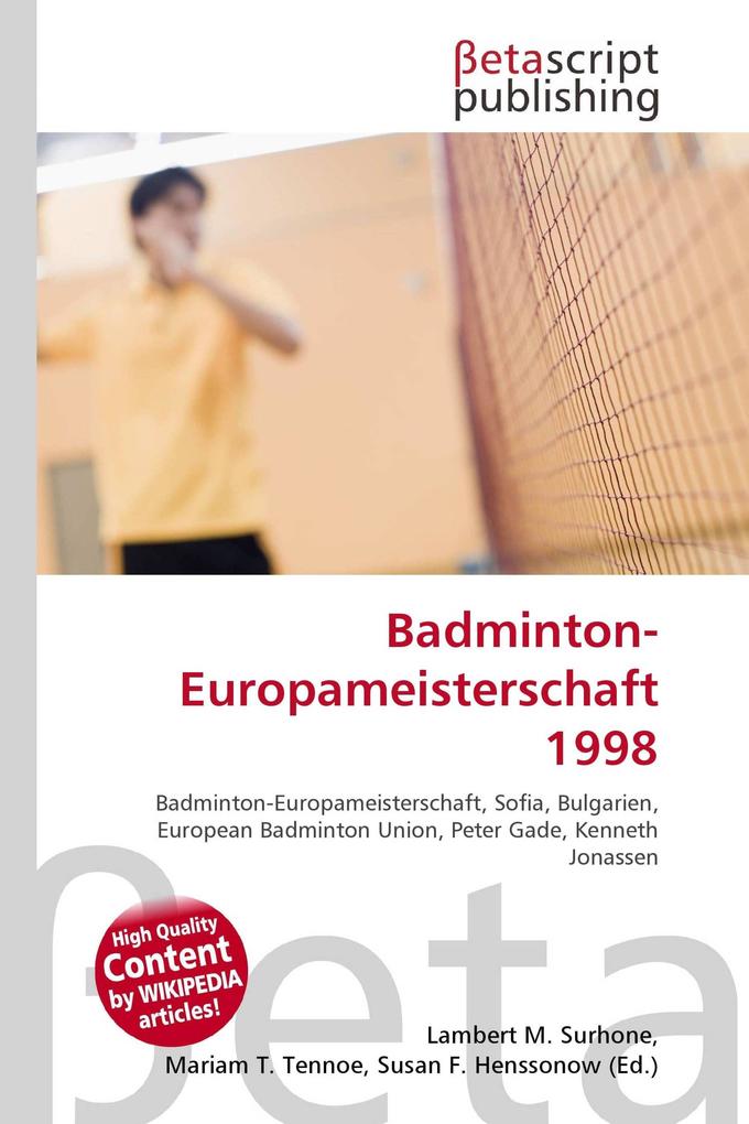 Badminton-Europameisterschaft 1998