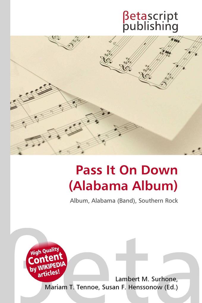 Pass It On Down (Alabama Album)