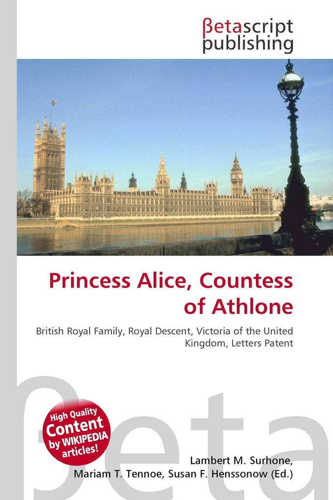 Princess Alice Countess of Athlone