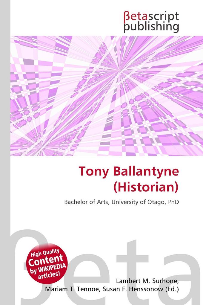 Tony Ballantyne (Historian)
