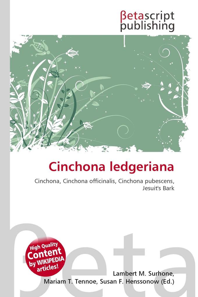 Cinchona ledgeriana