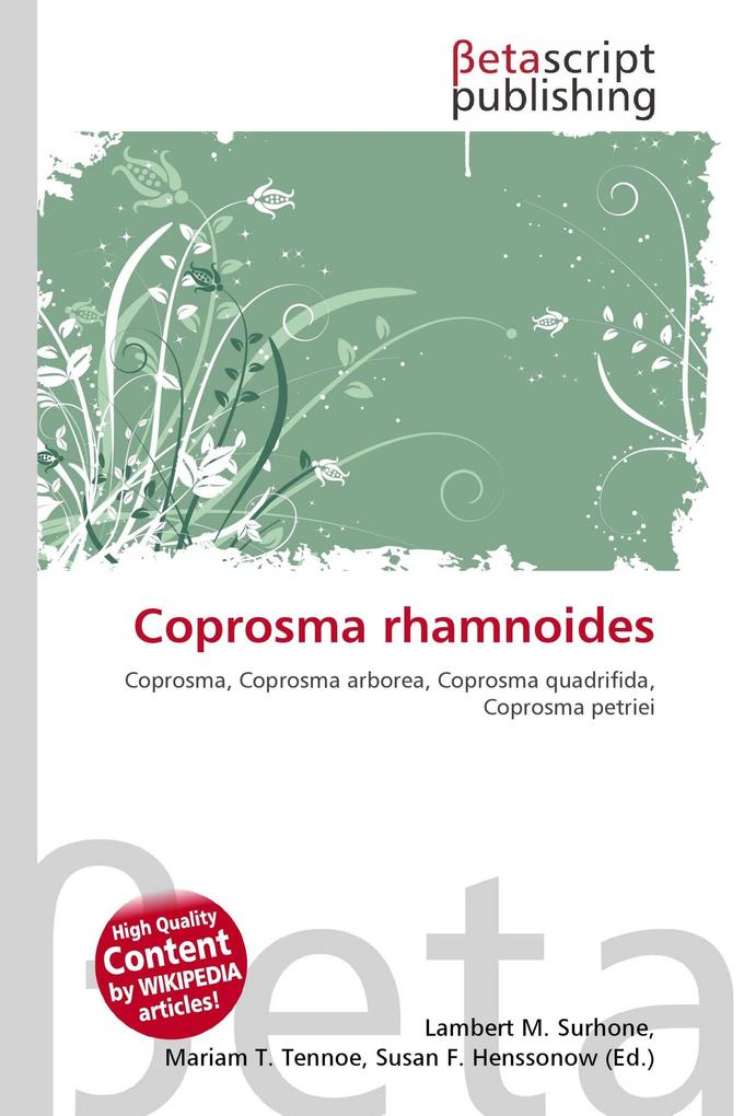 Coprosma rhamnoides