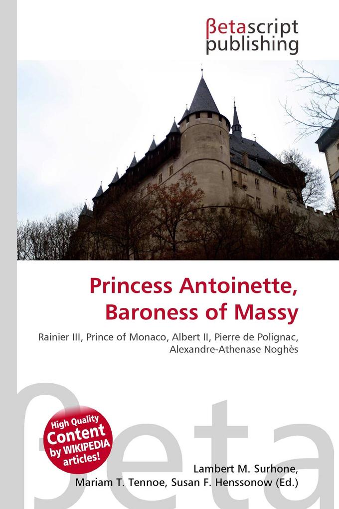 Princess Antoinette Baroness of Massy
