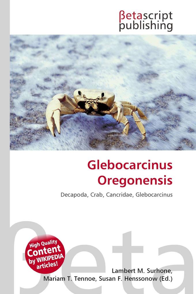 Glebocarcinus Oregonensis
