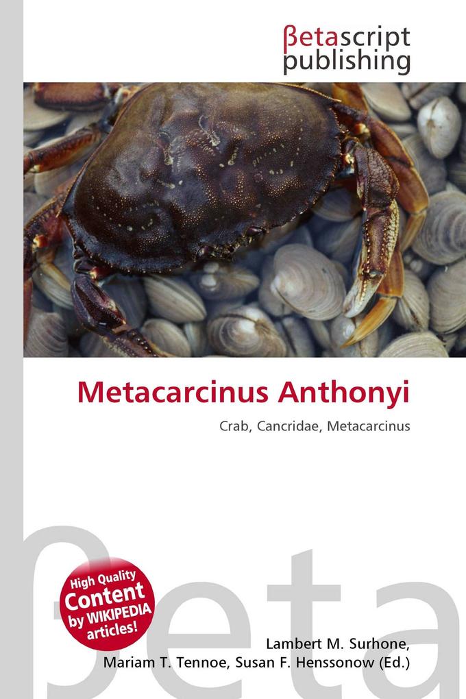 Metacarcinus Anthonyi