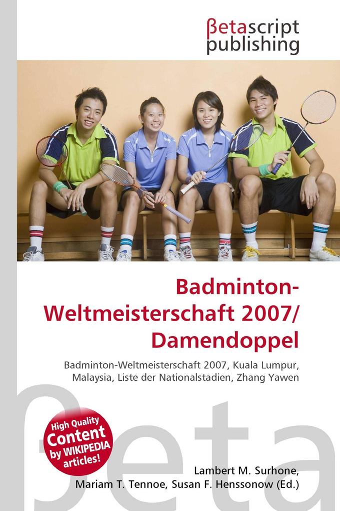 Badminton-Weltmeisterschaft 2007/Damendoppel
