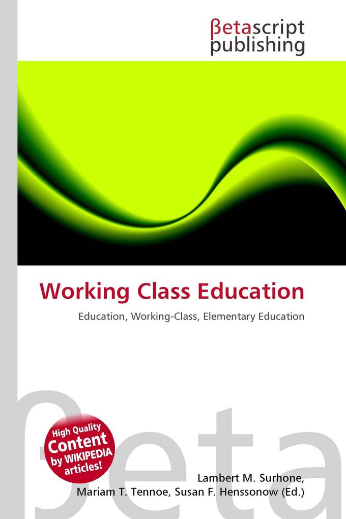 Working Class Education