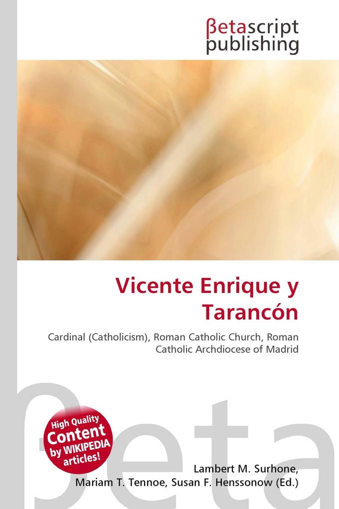Vicente Enrique y Tarancón