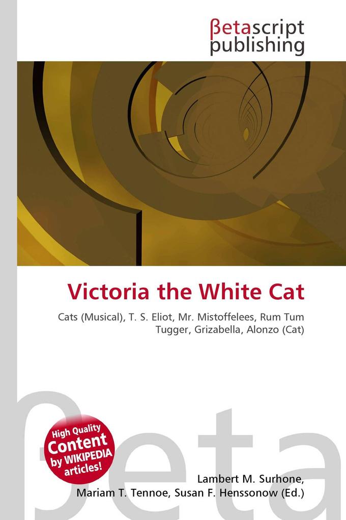 Victoria the White Cat