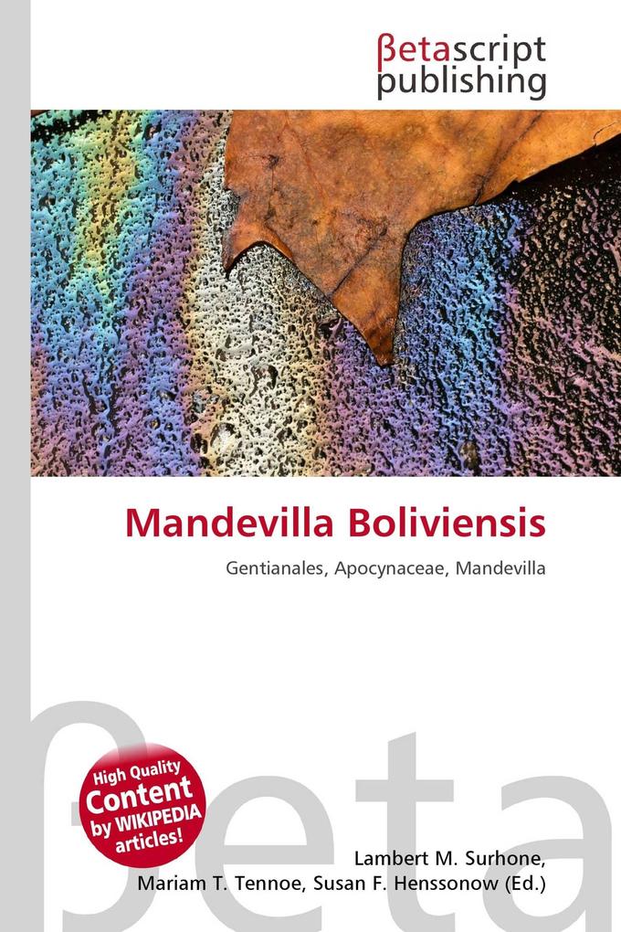 Mandevilla Boliviensis