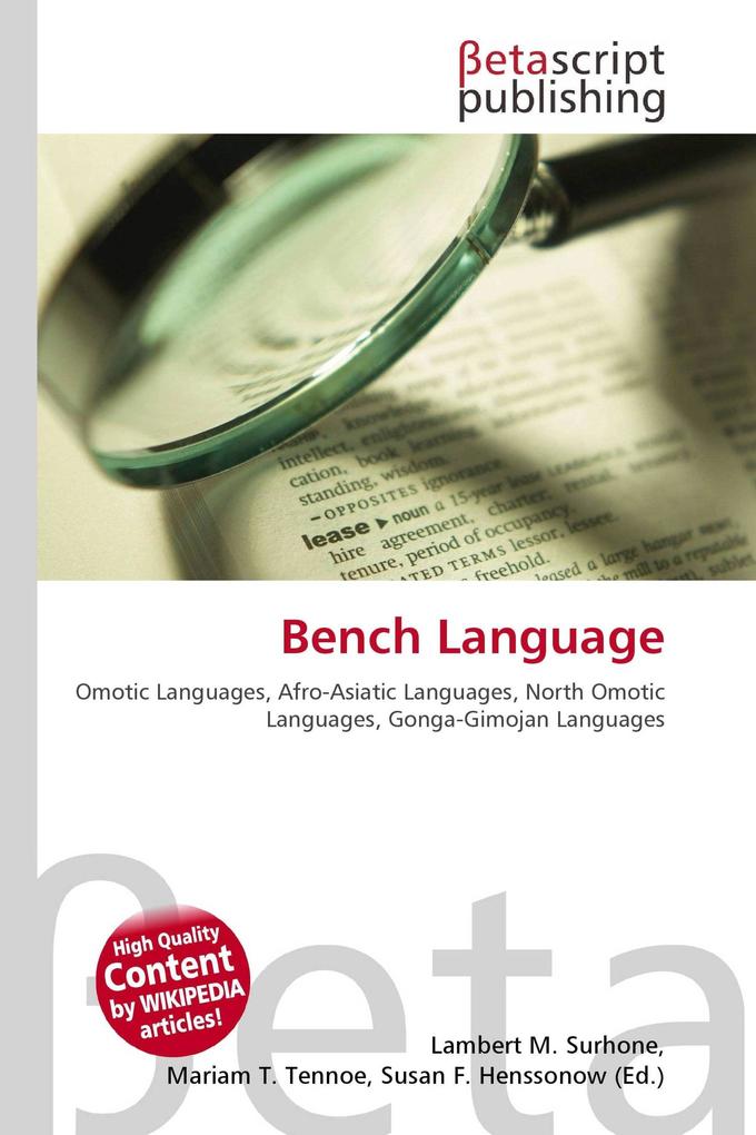 Bench Language