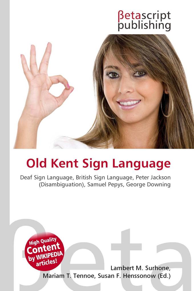 Old Kent Sign Language