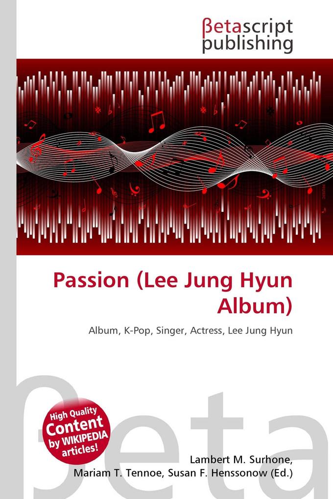 Passion (Lee Jung Hyun Album)