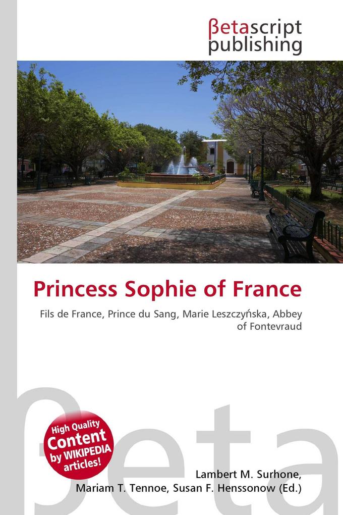 Princess Sophie of France
