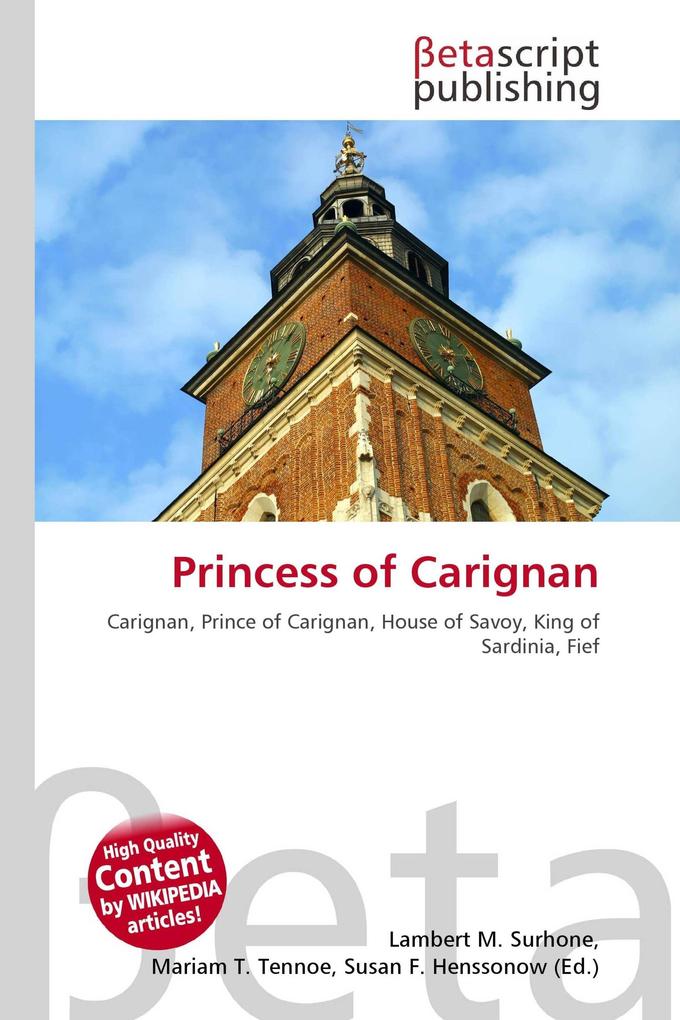 Princess of Carignan