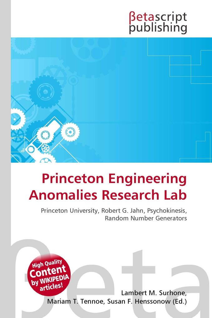 Princeton Engineering Anomalies Research Lab