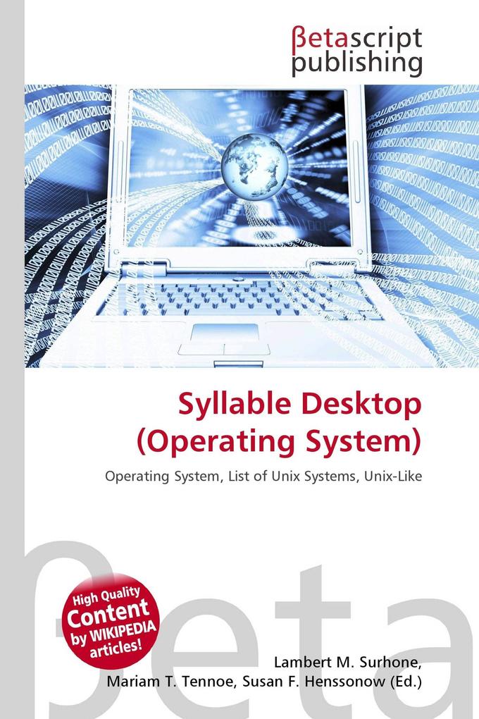 Syllable Desktop (Operating System)