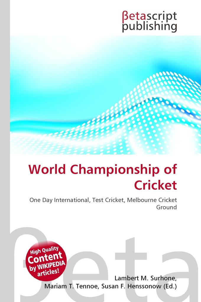 World Championship of Cricket