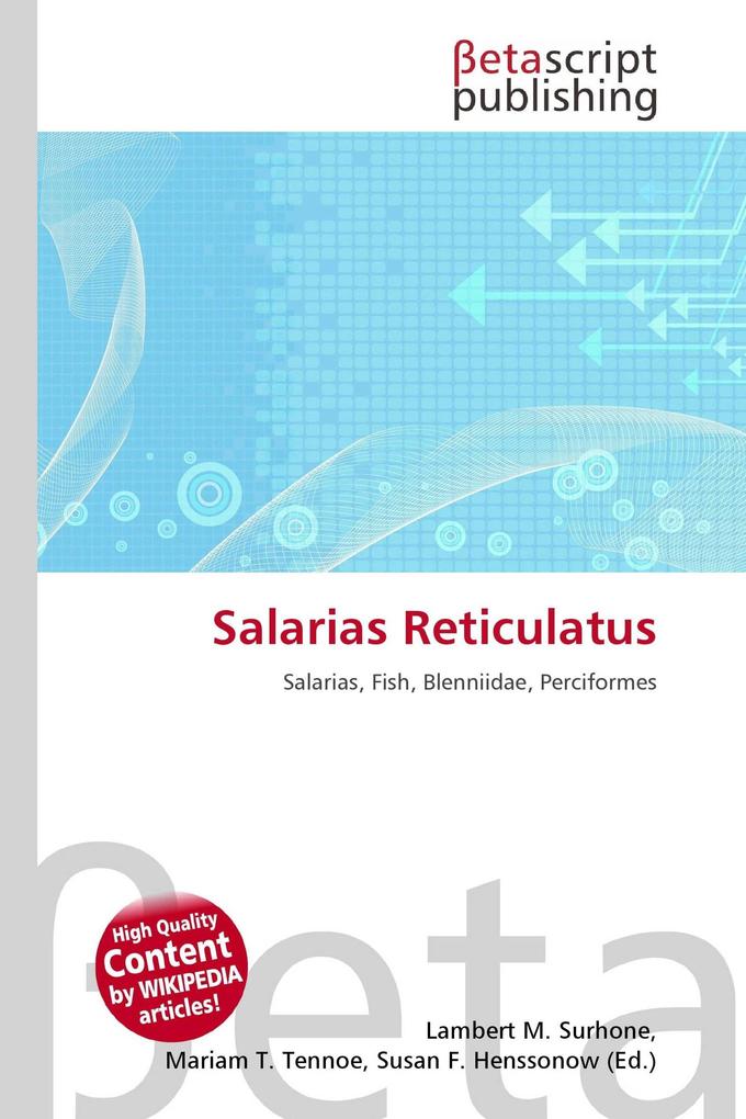 Salarias Reticulatus