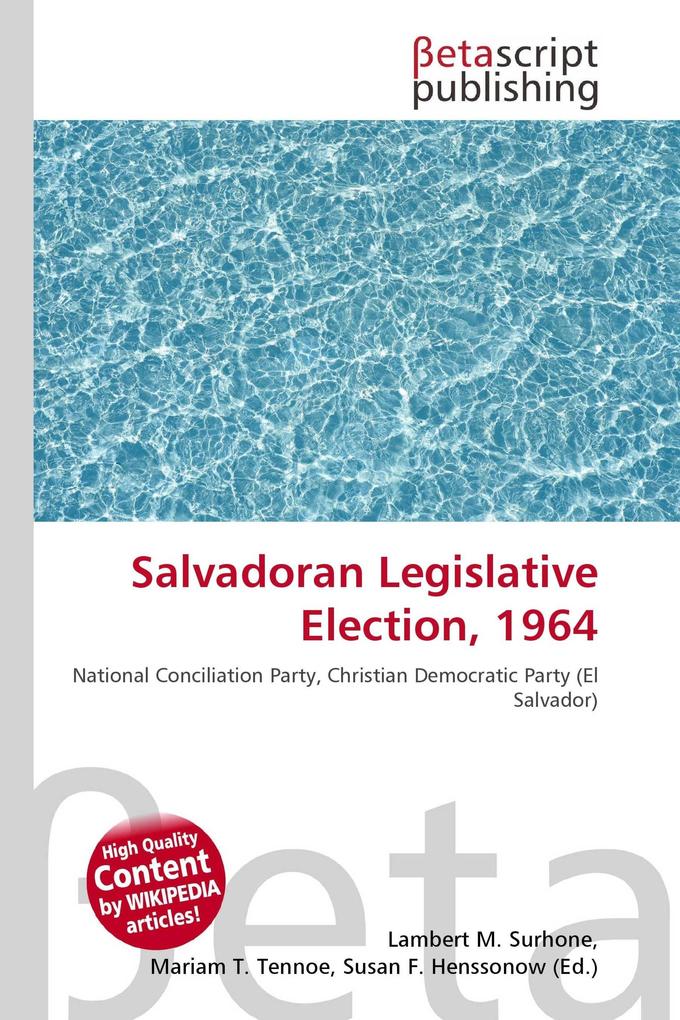 Salvadoran Legislative Election 1964