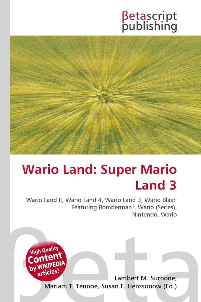 Wario Land: Super Mario Land 3