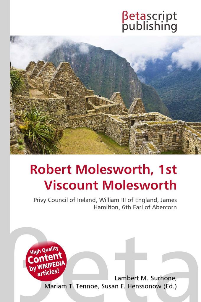 Robert Molesworth 1st Viscount Molesworth