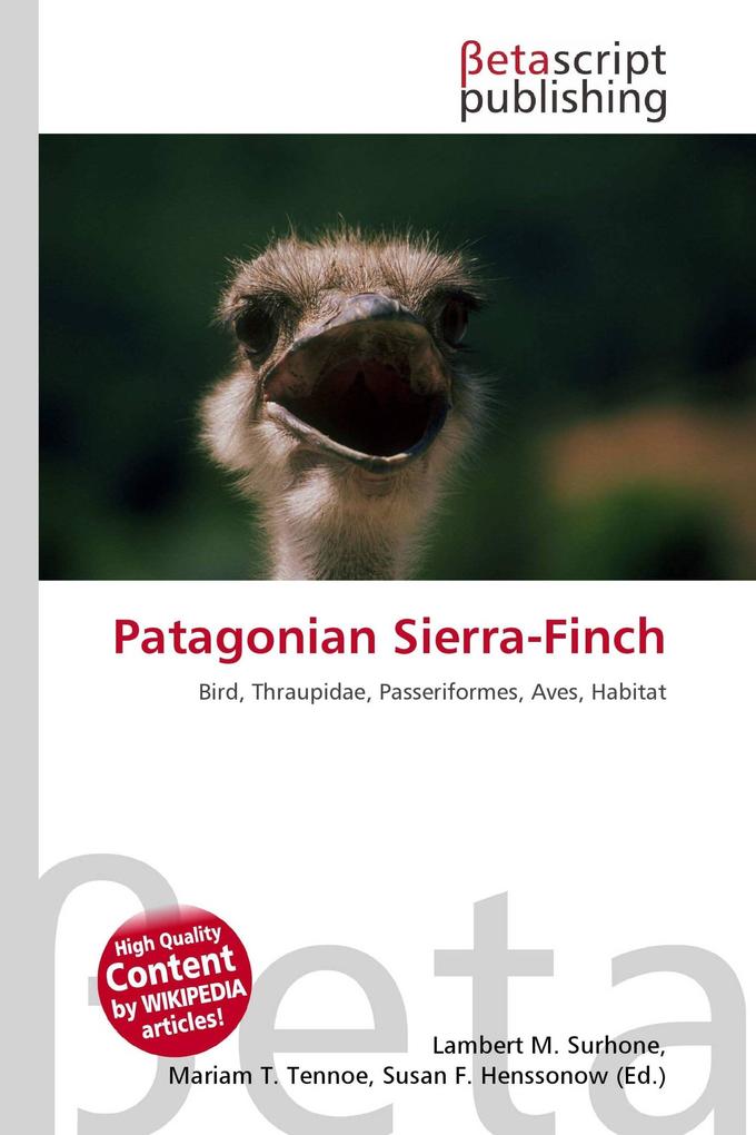 Patagonian Sierra-Finch