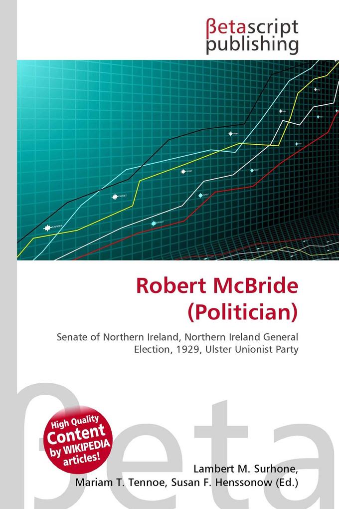 Robert McBride (Politician)