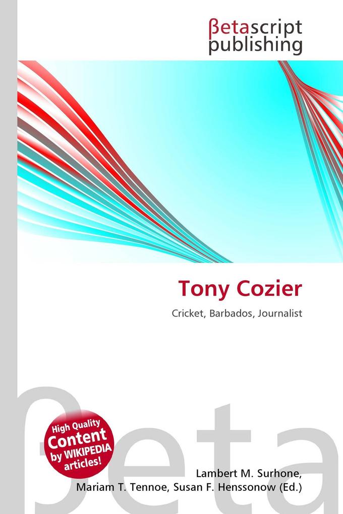 Tony Cozier