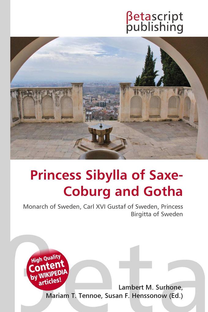Princess Sibylla of Saxe-Coburg and Gotha