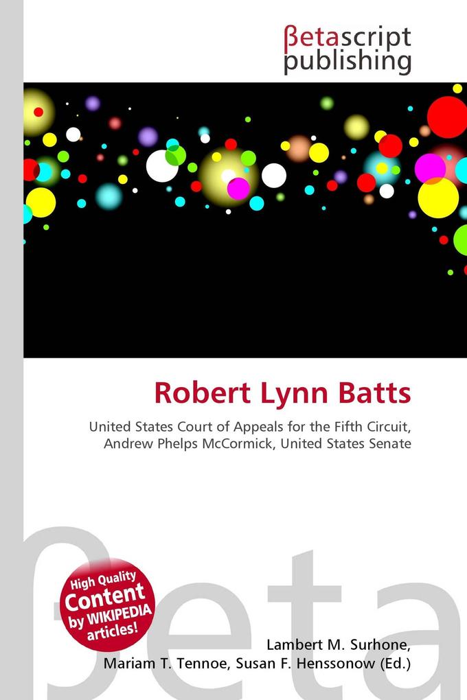 Robert Lynn Batts