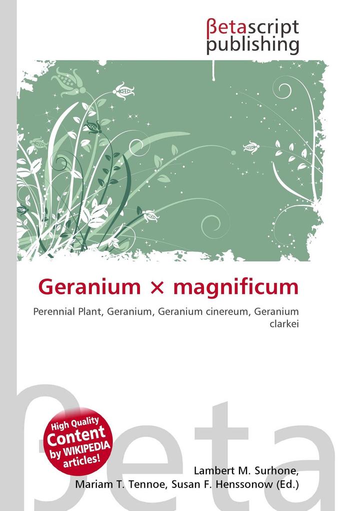 Geranium × magnificum