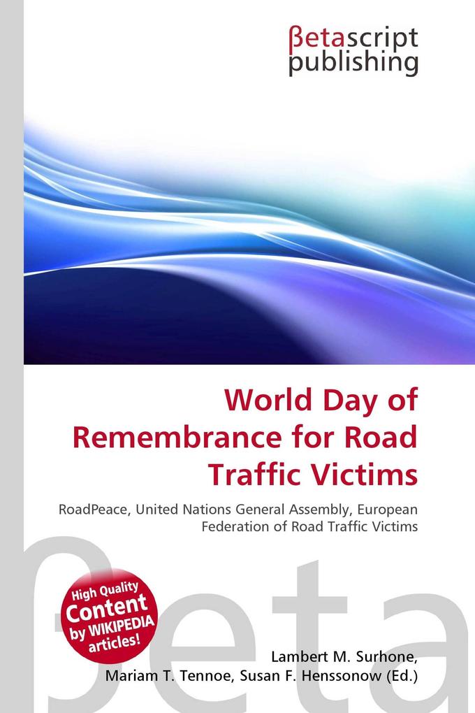 World Day of Remembrance for Road Traffic Victims
